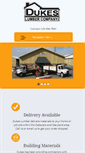 Mobile Screenshot of dukeslumber.com